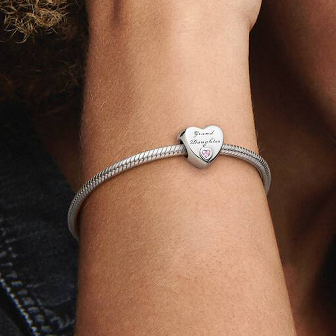 Granddaughter Heart Charm