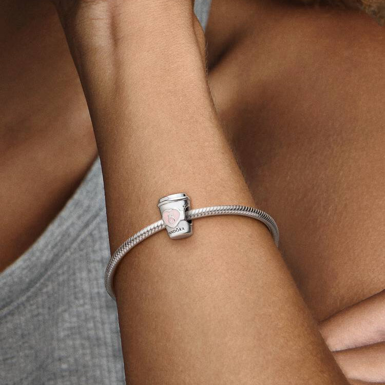 Take a Break Coffee Cup Pandora Charm