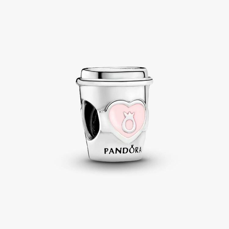 Take a Break Coffee Cup Pandora Charm