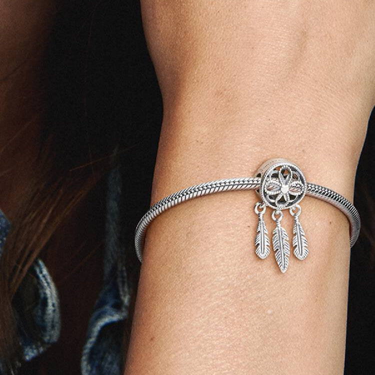 Spiritual Dreamcatcher Pandora Charm
