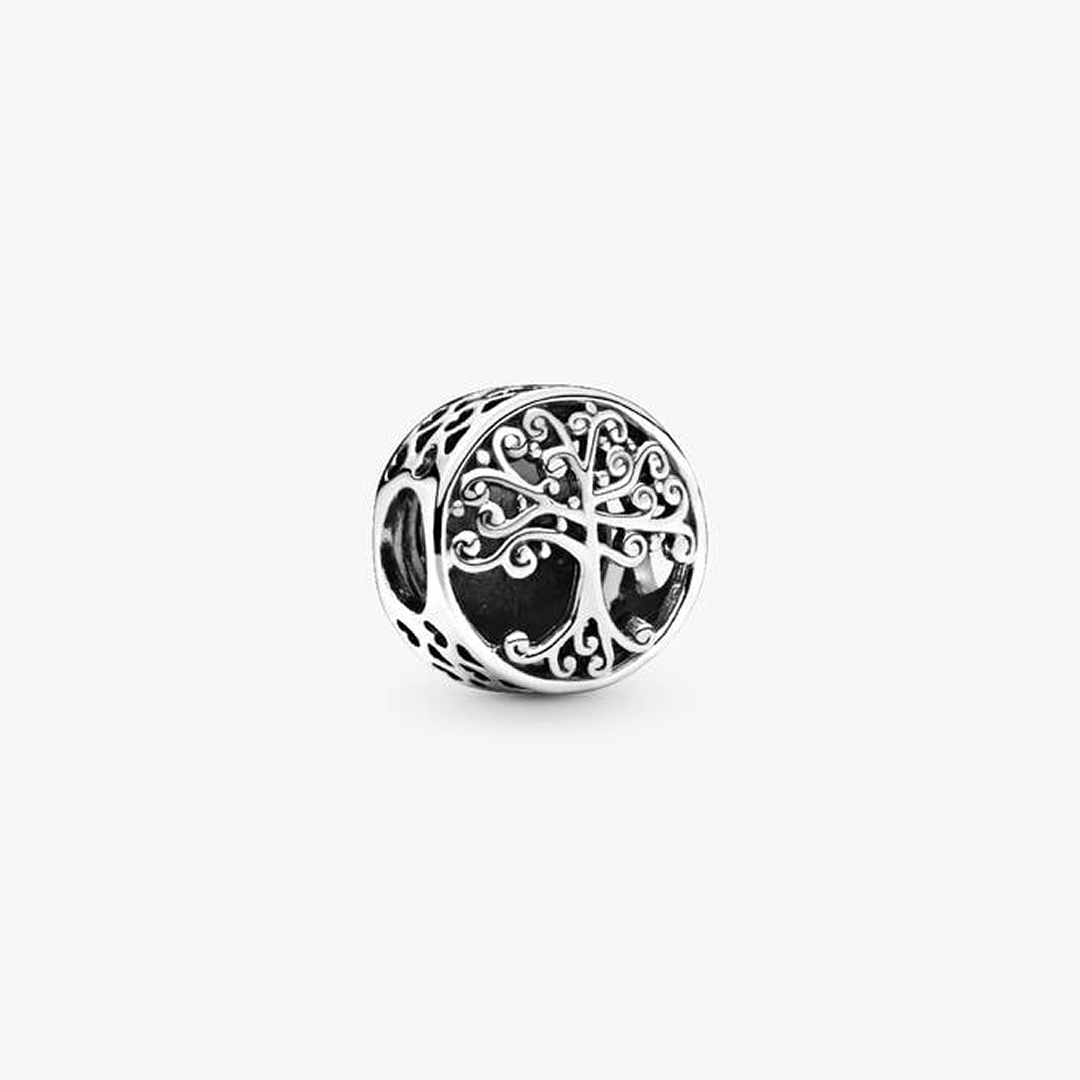 Openwork Family Roots Charm