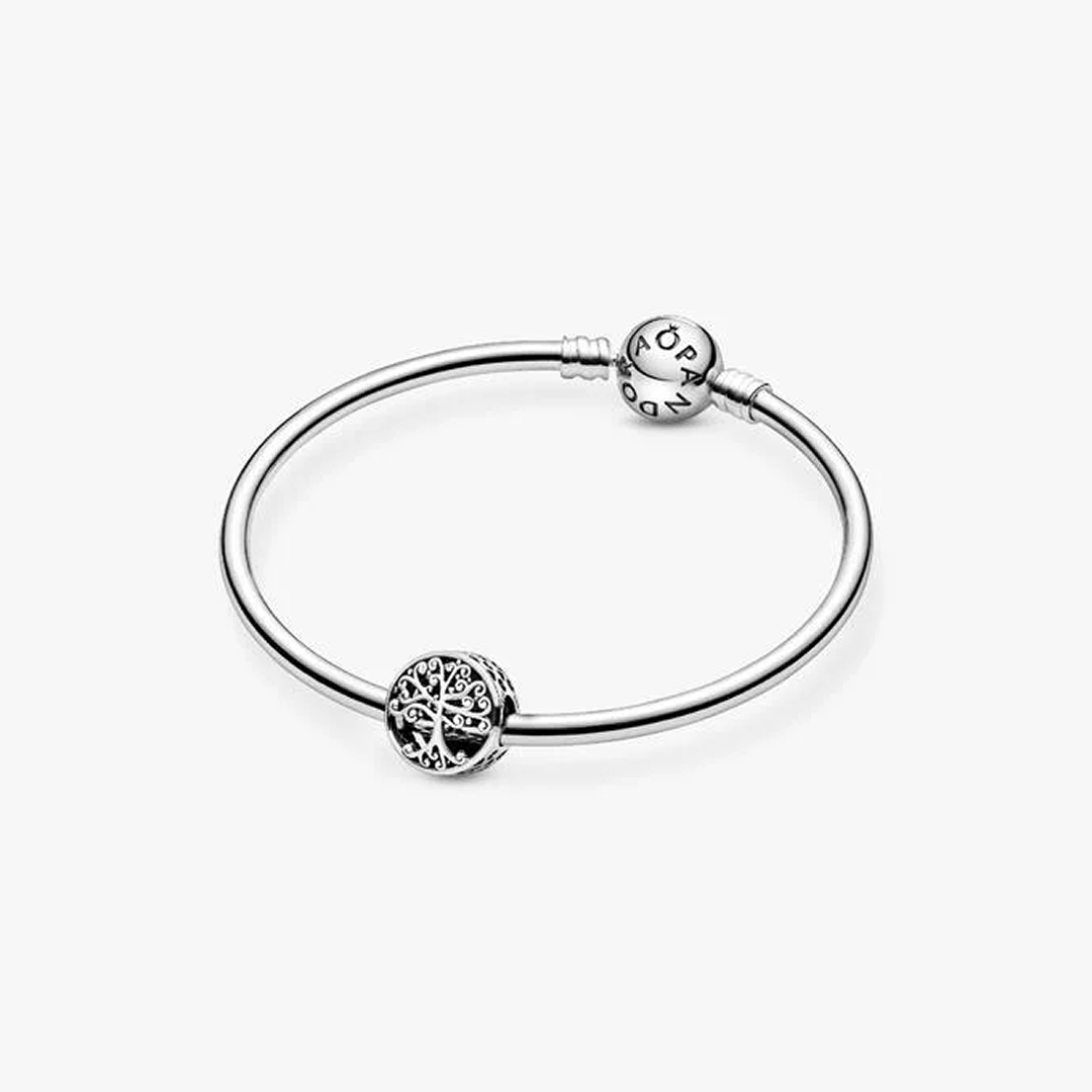 Openwork Family Roots Charm