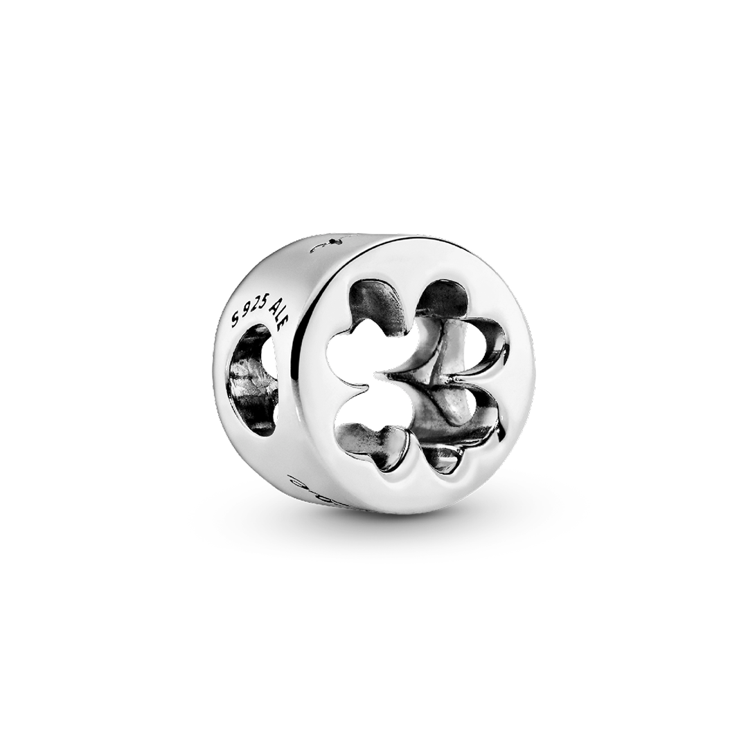 Luck & Courage Four-Leaf Clover Charm