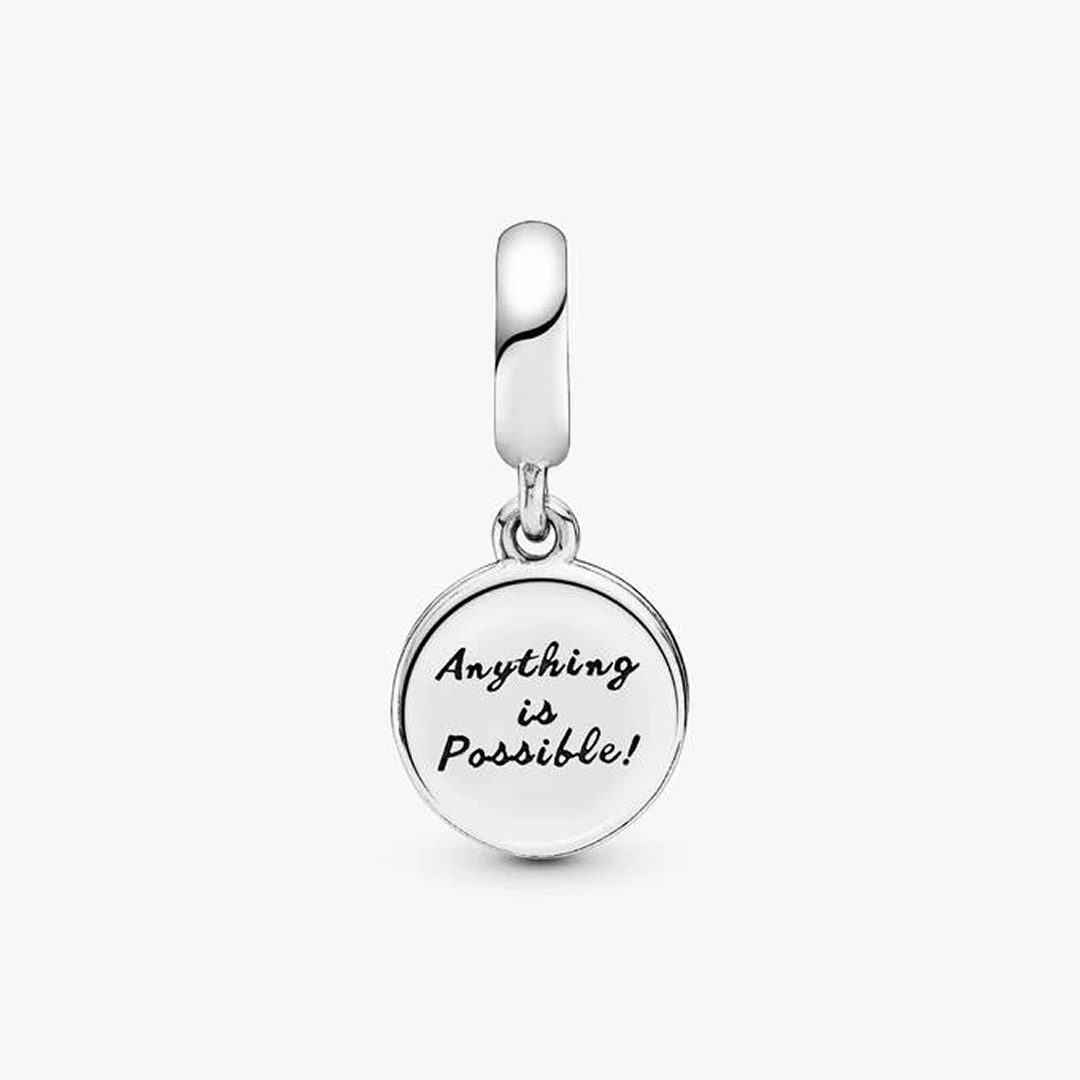 Lucky Four Leaf Clover Dangle Charm