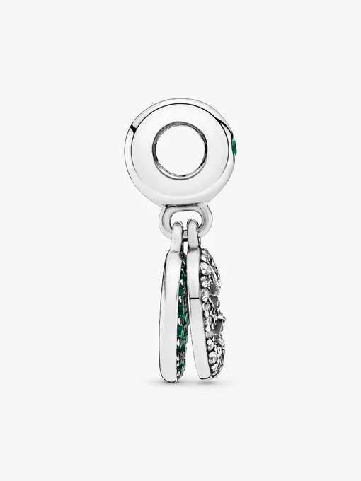 Lucky Four Leaf Clover Dangle Pandora Charm