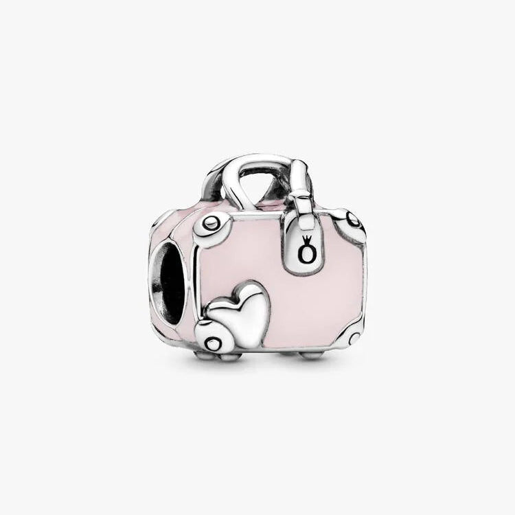 Pink Travel Bag Pandora Charm