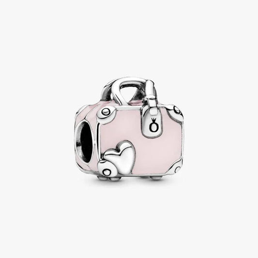 Pink Travel Bag Pandora Charm