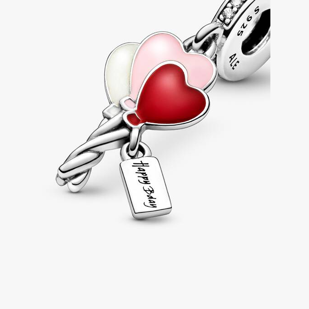 Happy Bday Balloon Dangle Charm