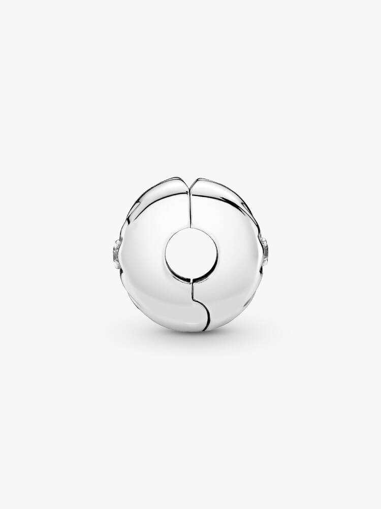 Sparkling Sunburst Clip Pandora Charm