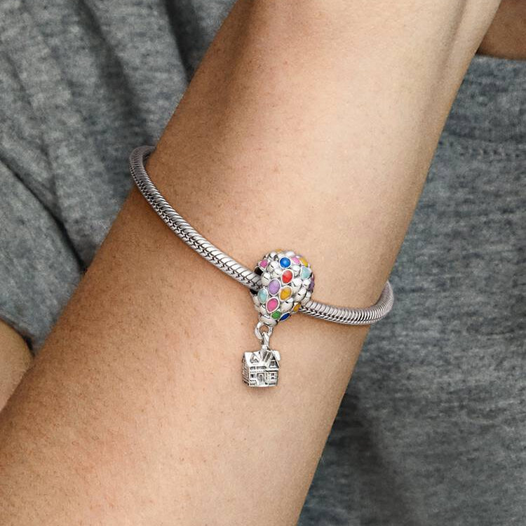 Disney Up House & Balloons Pandora Charm