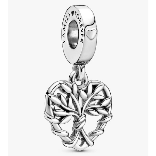 Heart Family Tree Dangle Pandora Charm