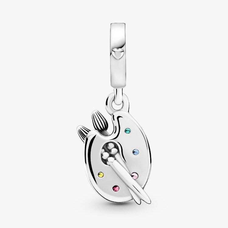 Artist's Palette Dangle Pandora Charm