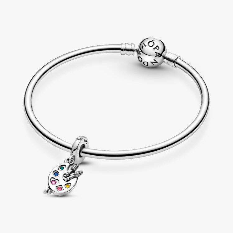 Artist's Palette Dangle Pandora Charm