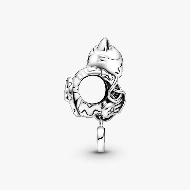 Kitten & Yarn Ball Pandora Charm