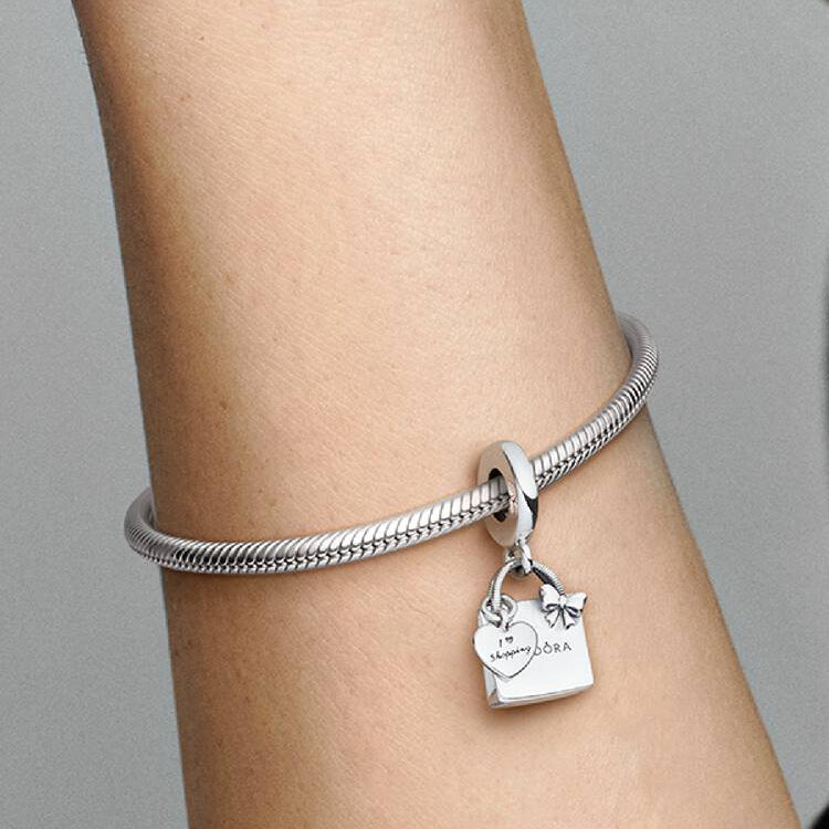 Pandora Shopping Bag Dangle Charm
