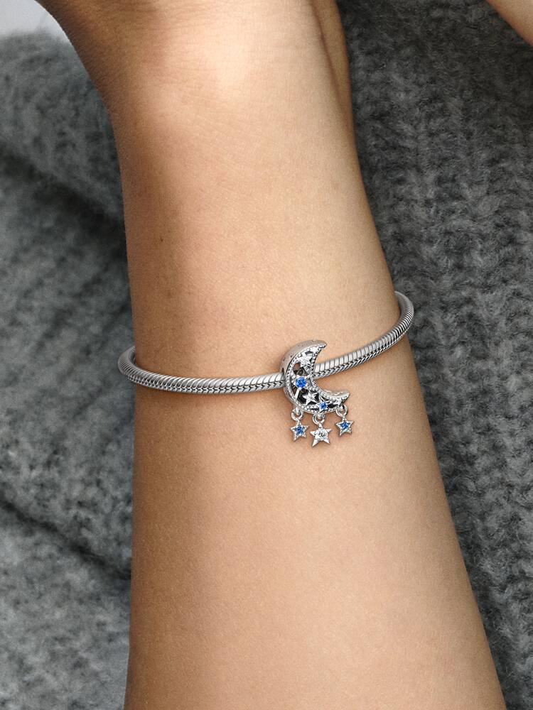 Star & Crescent Moon Pandora Charm