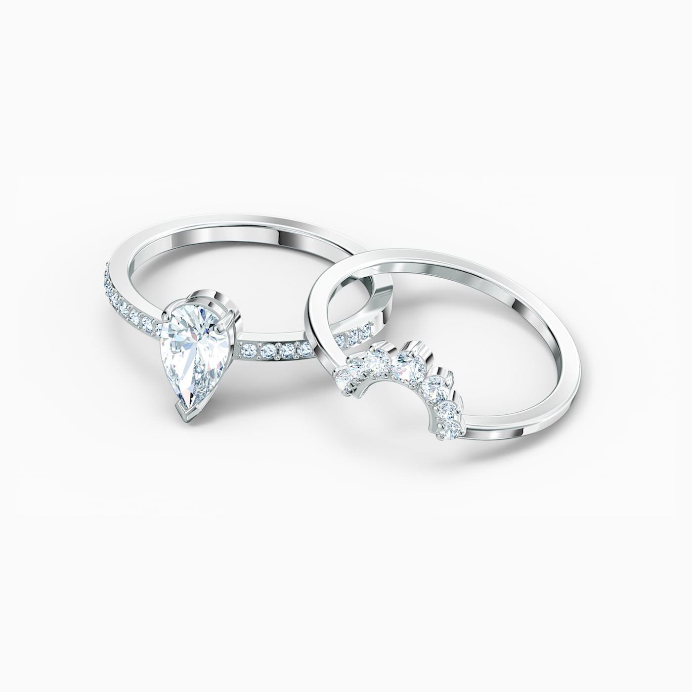 SWAROVSKI ATTRACT PEAR SET SIZE 52