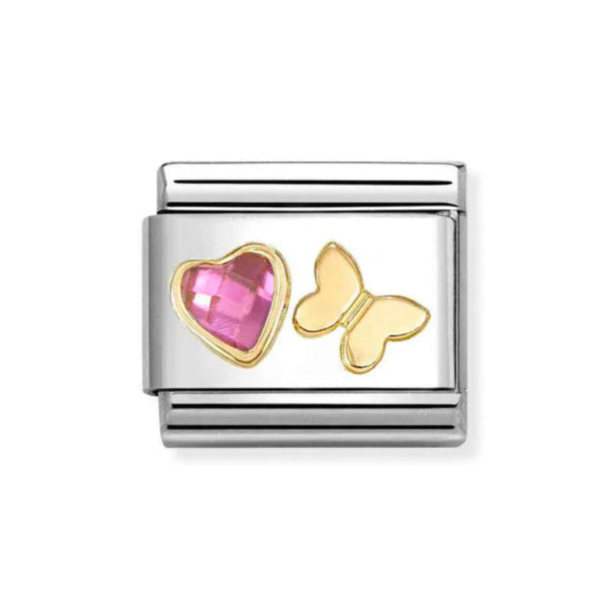 Nomination Dark Pink Butterfly Charm