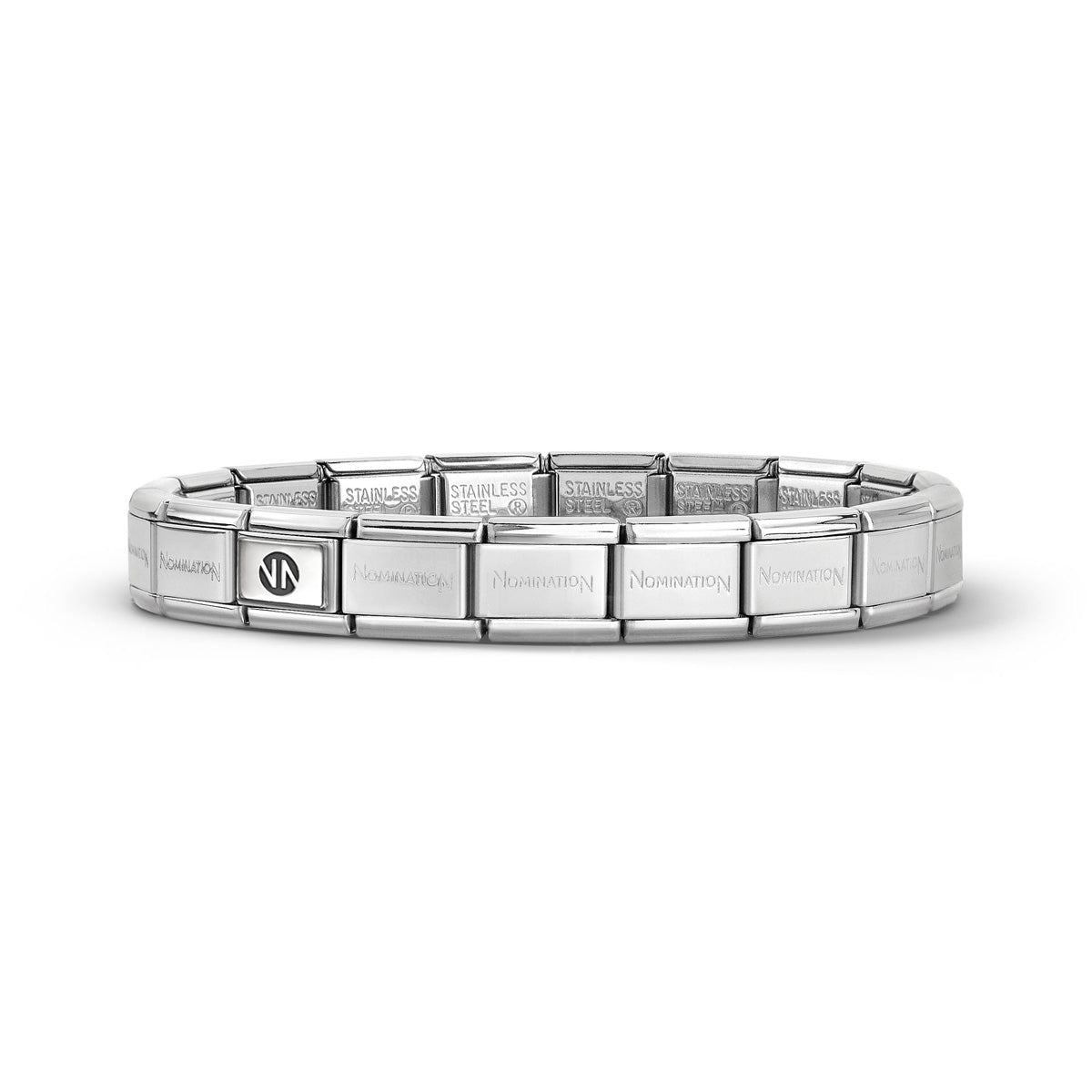 Composable Classic Stainless Steel Base Nomination Bracelet