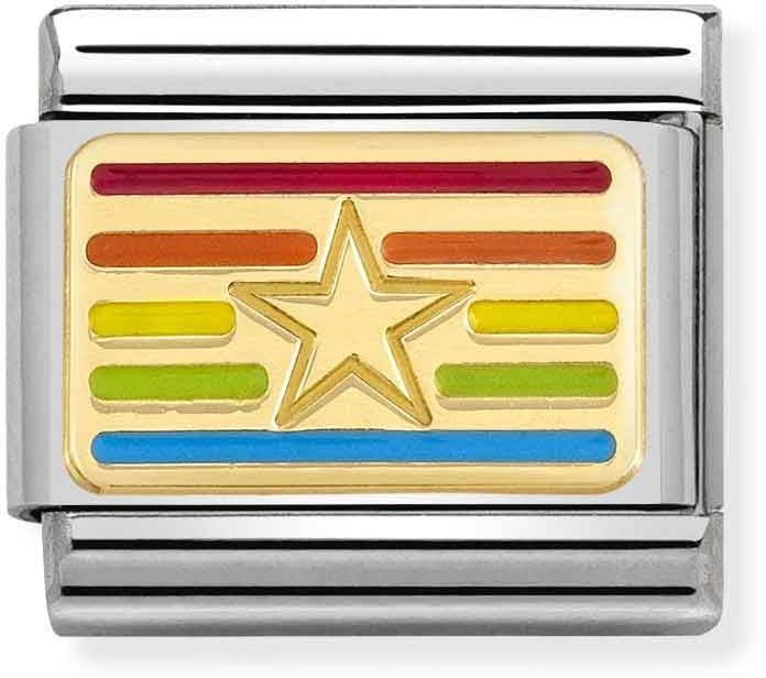 RAINBOW STAR FLAG NOMINATION CHARM