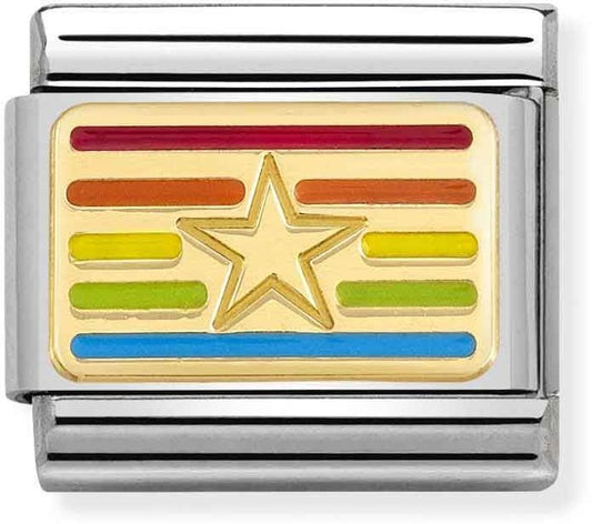 RAINBOW STAR FLAG NOMINATION CHARM