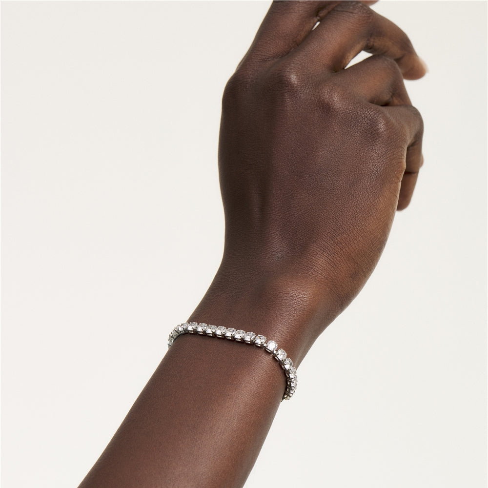 Ted Baker Silver Icon Crystal Bracelet