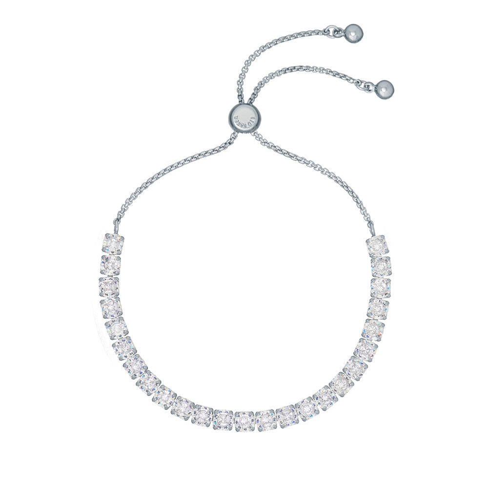 Ted Baker Silver Icon Crystal Bracelet