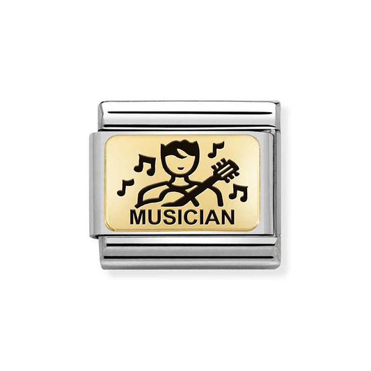Nomination Composable Classic Link (Male) Musician Charm