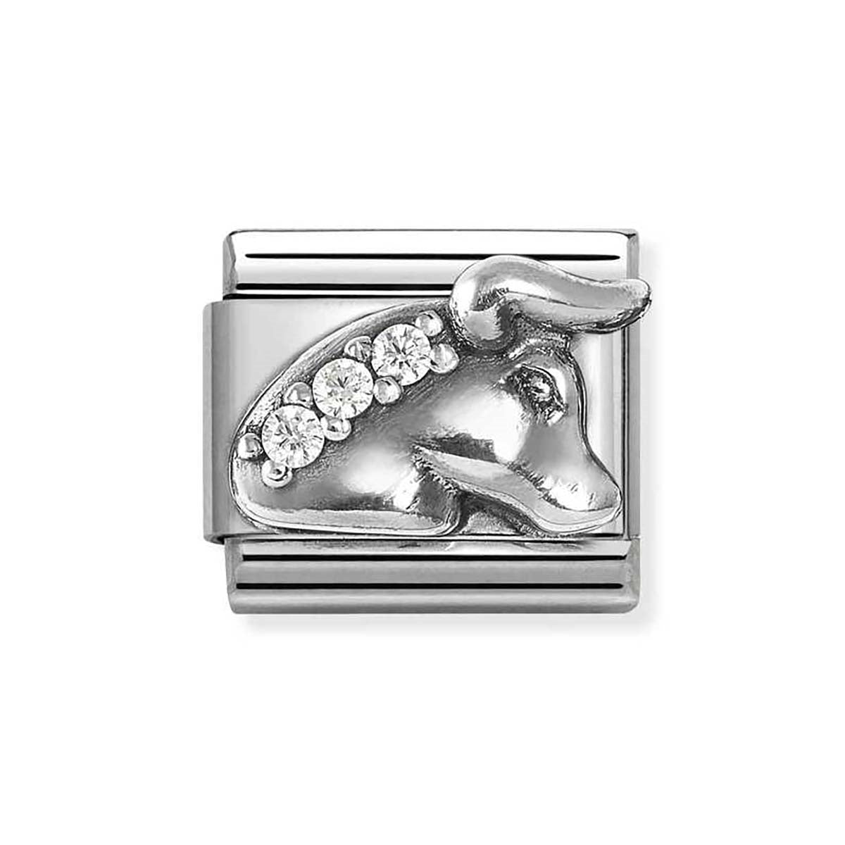 Taurus Classic Silver Nomination Charm