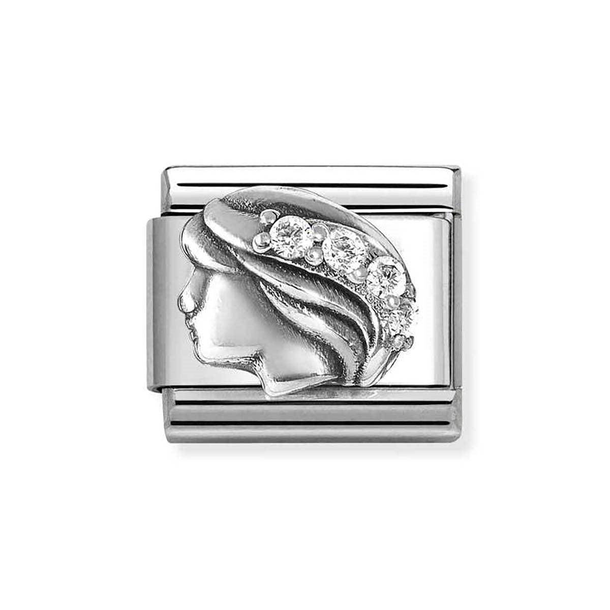 Virgo Classic Silver Nomination Charm