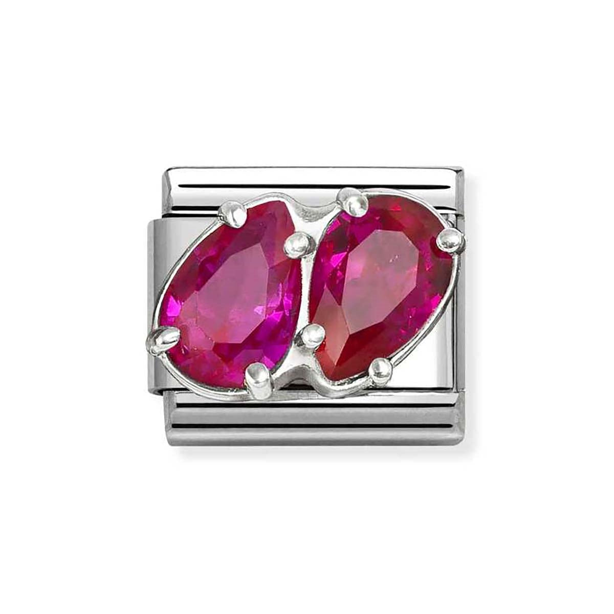RED DOUBLE DROPS NOMINATION CHARM
