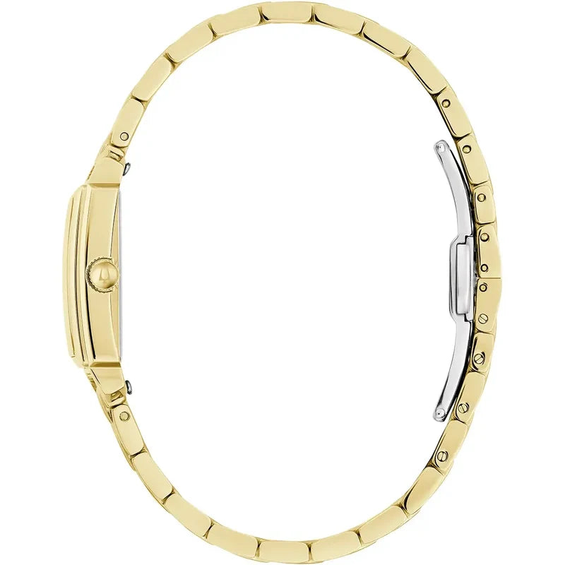 Bulova Sutton MOP Dial Quartz Ladies Gold Stainless Steel Watch