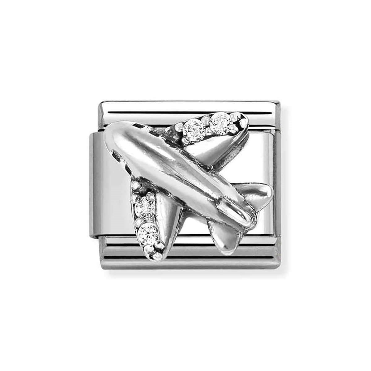 Nomination CZ Airplane Charm