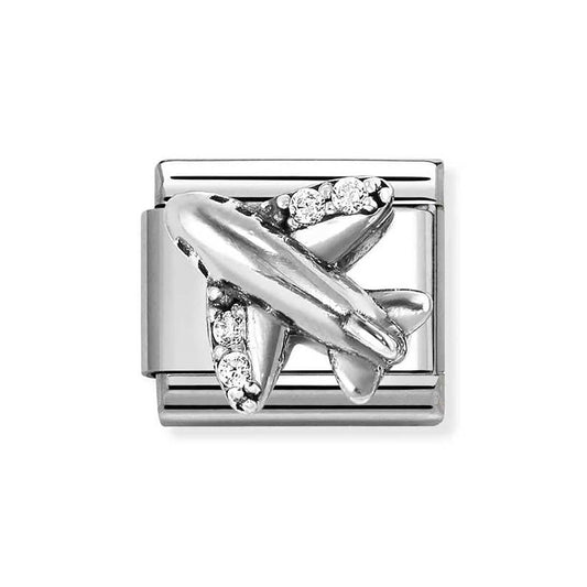 Nomination CZ Airplane Charm