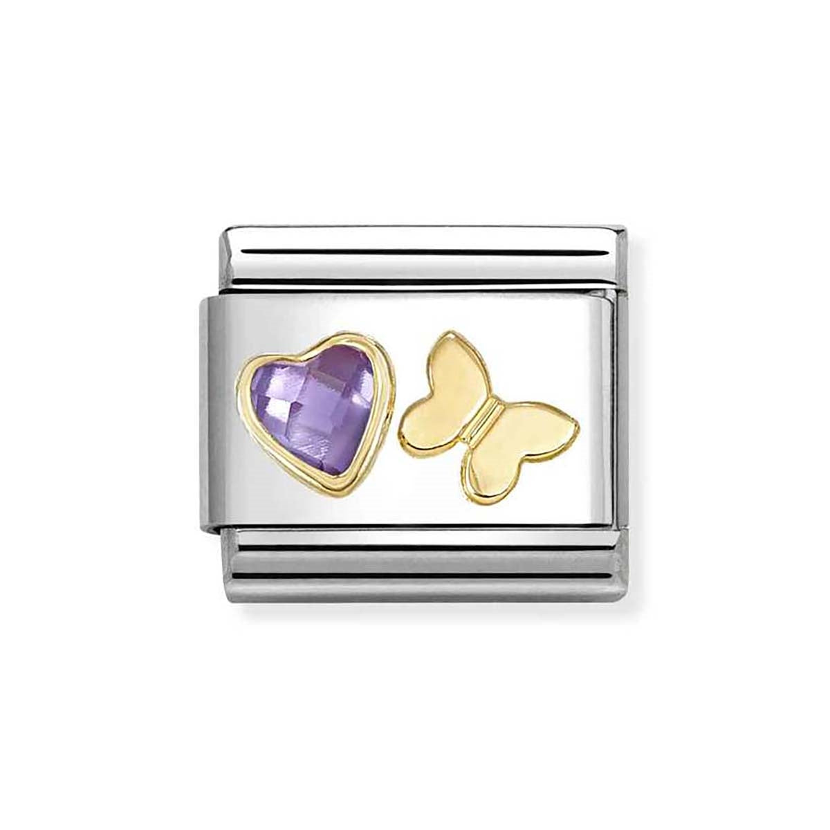 Nomination Purple Butterfly Charm