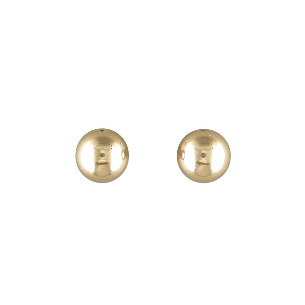 9CT GOLD BEAD STUD EARRINGS