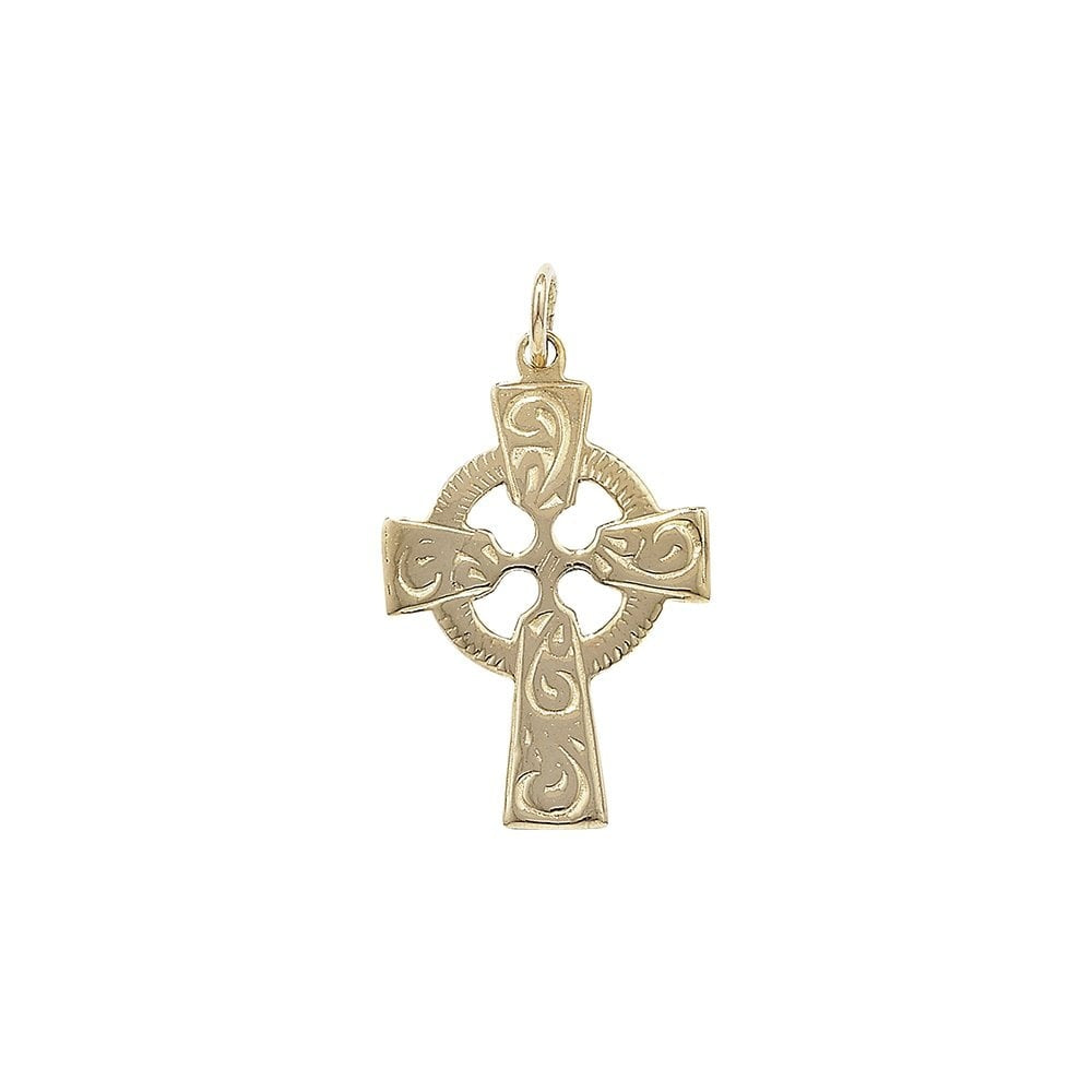 9CT GOLD CELTIC CROSS