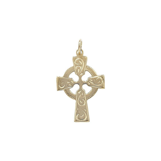 9CT GOLD CELTIC CROSS