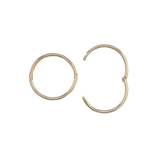 9CT GOLD SLEEPER EARRINGS