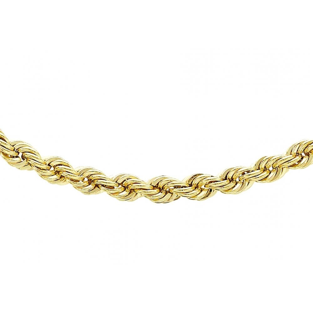 9CT YELLOW GOLD 60 ROPE CHAIN 46CM/18"