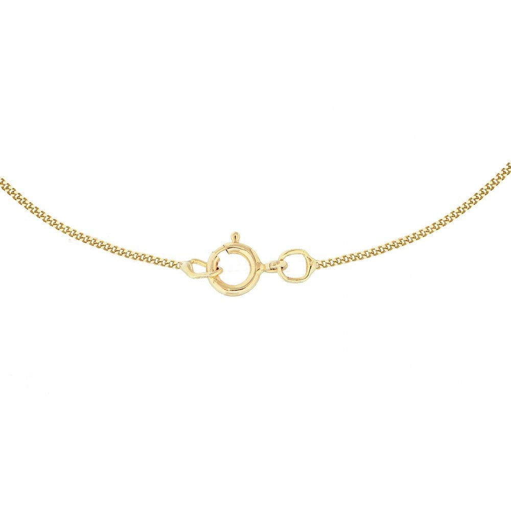 9CT YELLOW GOLD 8.6MM X 16MM PLAIN J INITIAL PENDANT