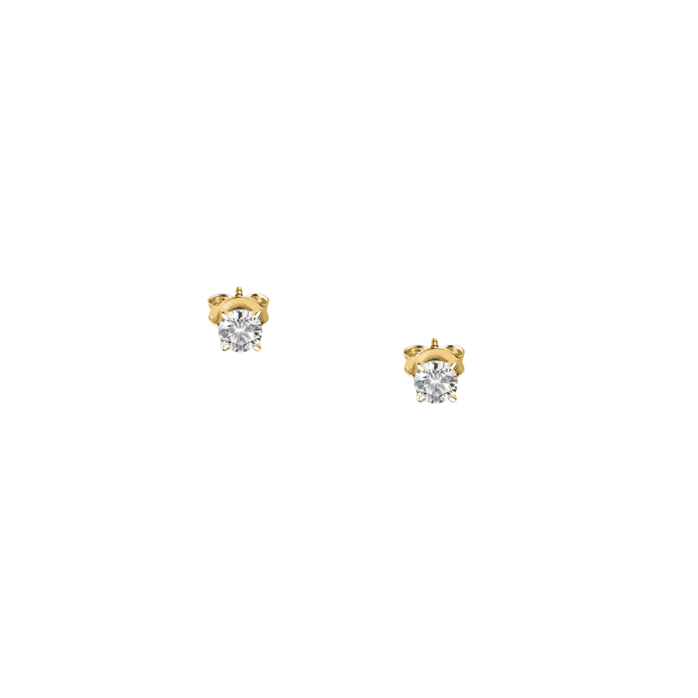 9CT YG LAB 0.60CT DIAMOND EARRINGS