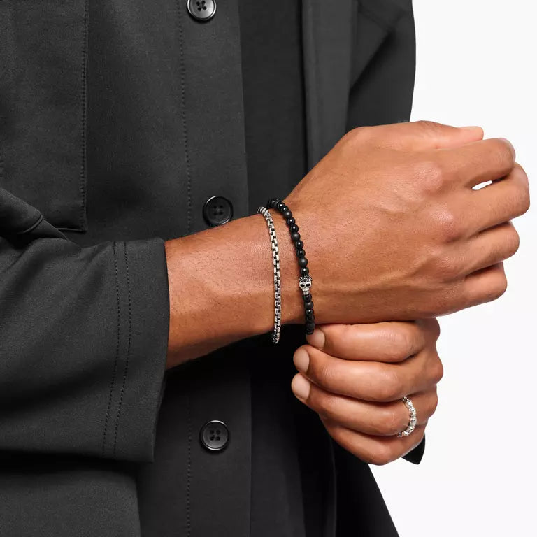 Thomas Sabo Blackened Sterling Silver Venezia Bracelet