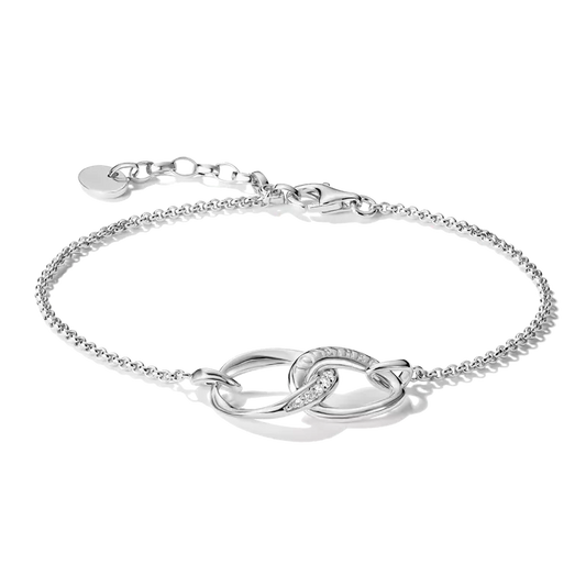 Thomas Sabo 'Together' Bracelet with White Zirconia