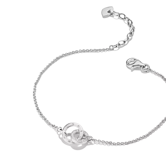 Thomas Sabo 'Together' Bracelet with White Zirconia