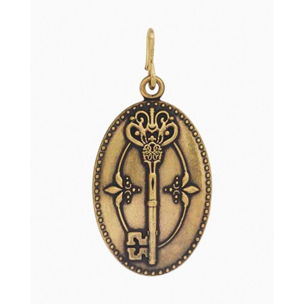 ALEX AND ANI RAFAELIAN GOLD KEY TO LIFE STATION CHARM