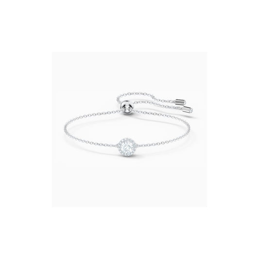 ANGELIC ROUND CLEAR SWAROVSKI WITH ADJUSTABLE SLIDING CLOSURE