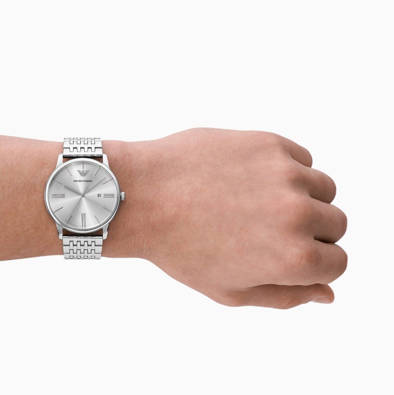 EMPORIO ARMANI GENTS STAINLESS STEEL WATCH
