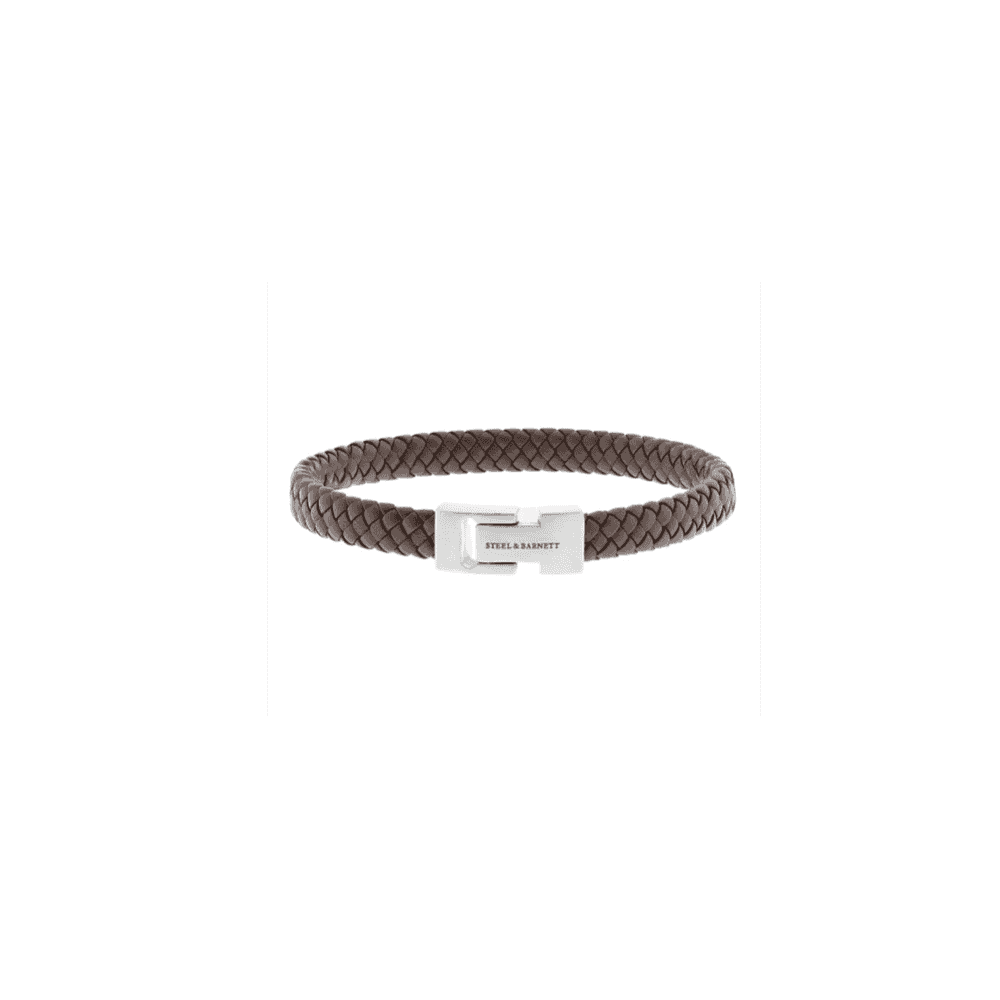 ARCHIE BROWN LEATHER BRACELET