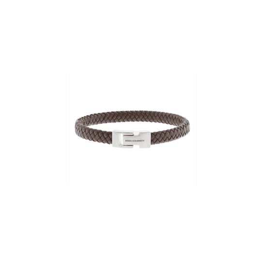 ARCHIE BROWN LEATHER BRACELET